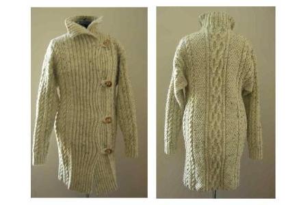 long manteau droit