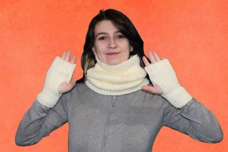 col et mitaines ultra faciles