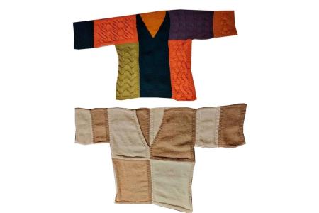 Pull kimono patchwork