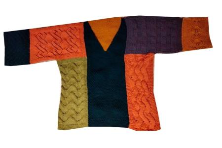Pull kimono patchwork