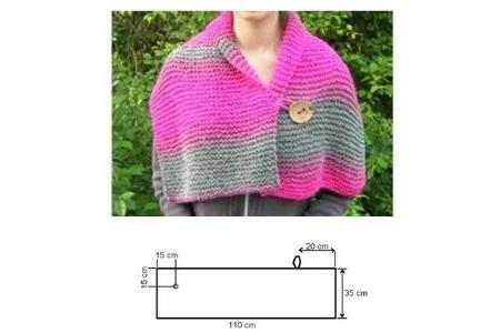 Chauffe épaules rectangle