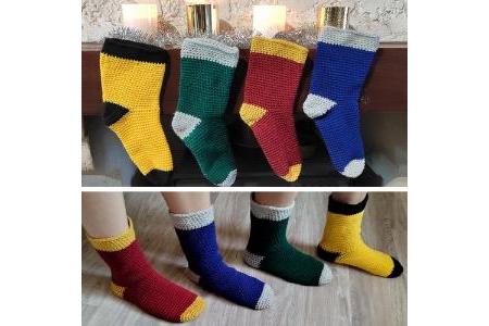 chaussettes au crochet