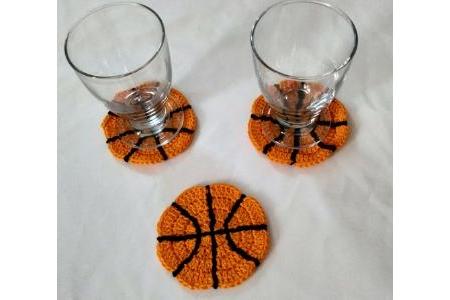 sous verre ballon basket