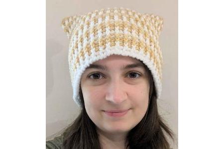Bonnet carré au crochet