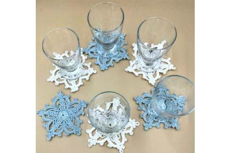 dessous de verre flocon