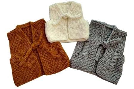 doudoune au point mousse