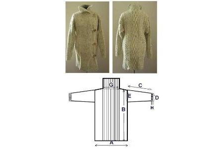 long manteau droit 8869