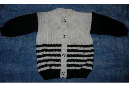 gilet enfant type marinière