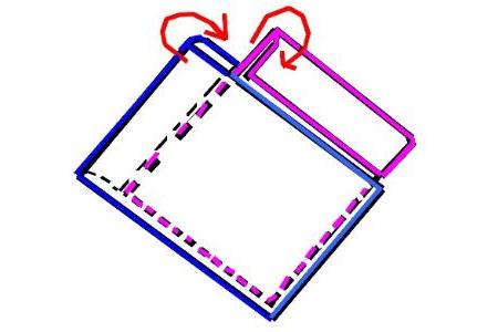 Poncho à 2 rectangles