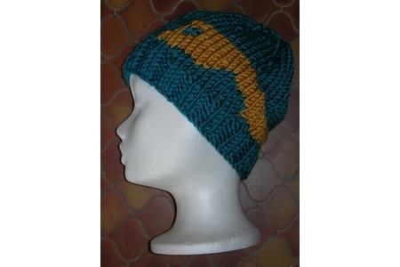 Bonnet jacquard serpent en Big Fun