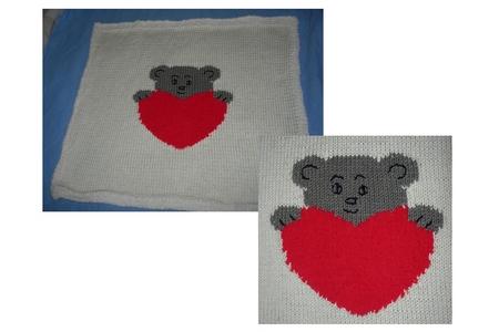 plaid ours coeur en Big Fun
