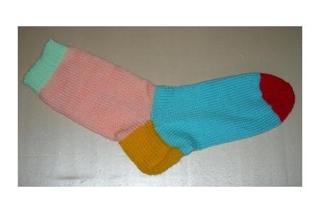chaussettes à 2 aiguilles