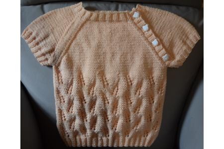 T-shirt point ajouré