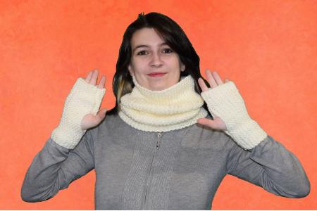 col et mitaines ultra faciles