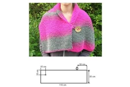 Chauffe épaules rectangle