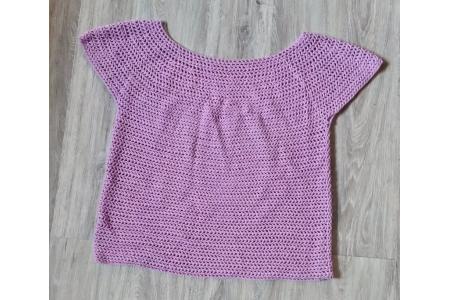 T-shirt col circulaire