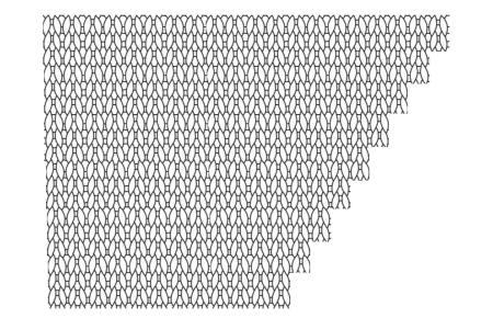 CALCUL - répartir des augmentations le long de plusieurs rangs