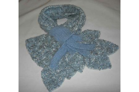 Echarpe bouquet de coeurs en Diva et Soft Fun