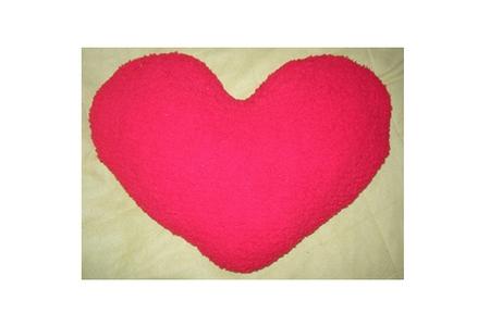 coussin coeur en tendresse