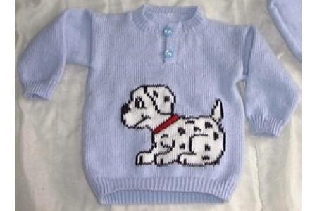 pull layette dalmatien