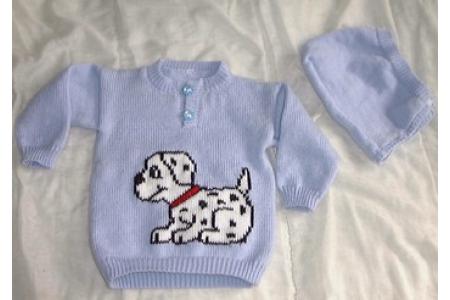 jacquard bébé dalmatien