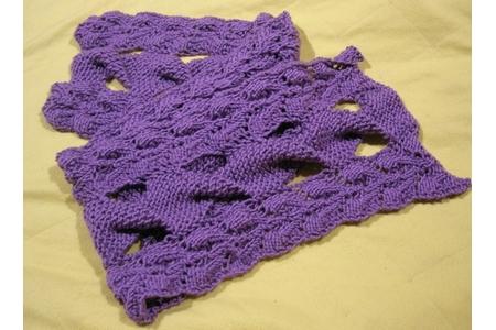 Echarpe point fontaines en Big Fun