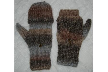 mitaines moufles en rainbow