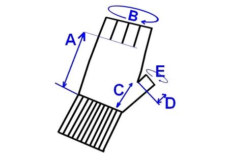 mitaines avec doigts