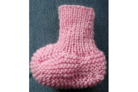 chaussons pour bébés prématurés