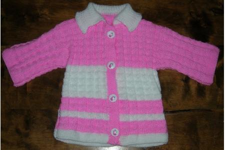 Gilet layette en Baby soft