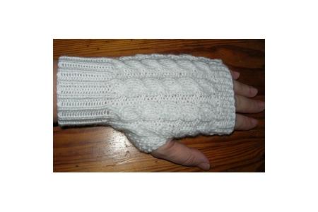 MITAINES TORSADES EN NUMERO1